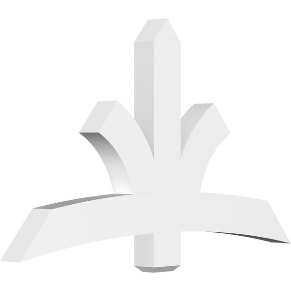 Davenport Architectural Grade PVC Gable Bracket, 60